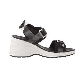 New Blondo Women's 10 Waterproof Marylee Wedge Sandal Comfort Arch Support Black
